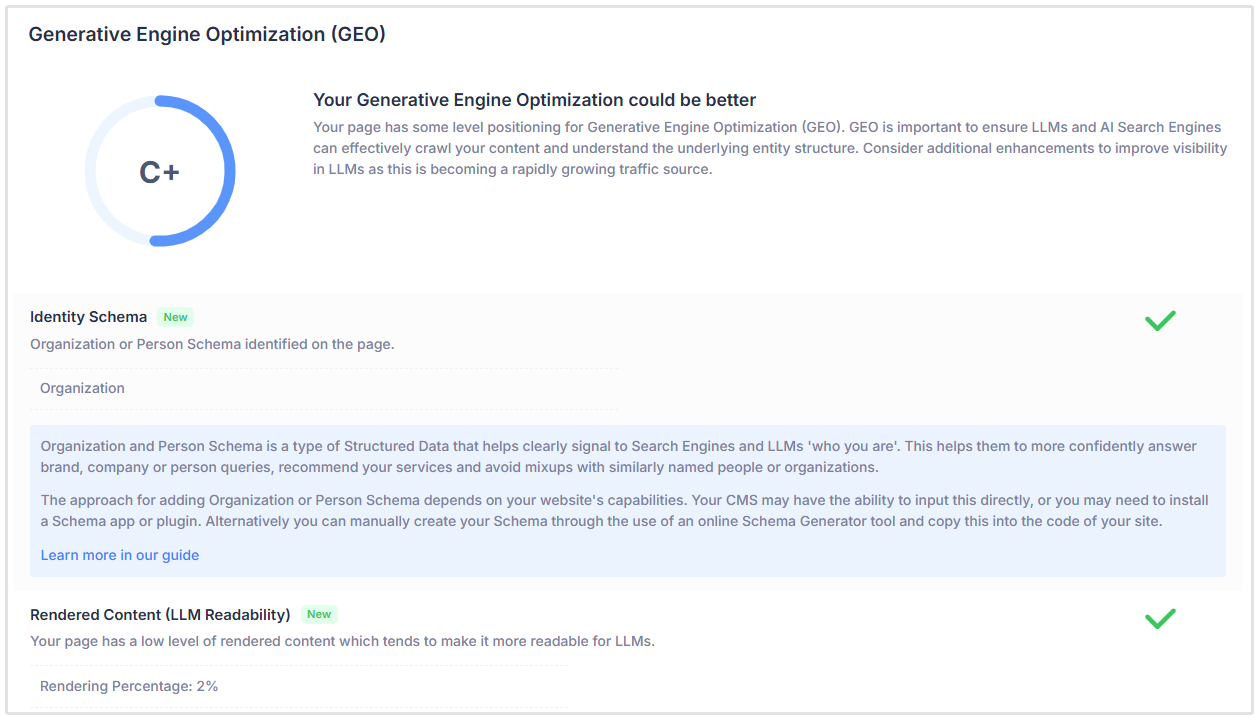 Check schema markup